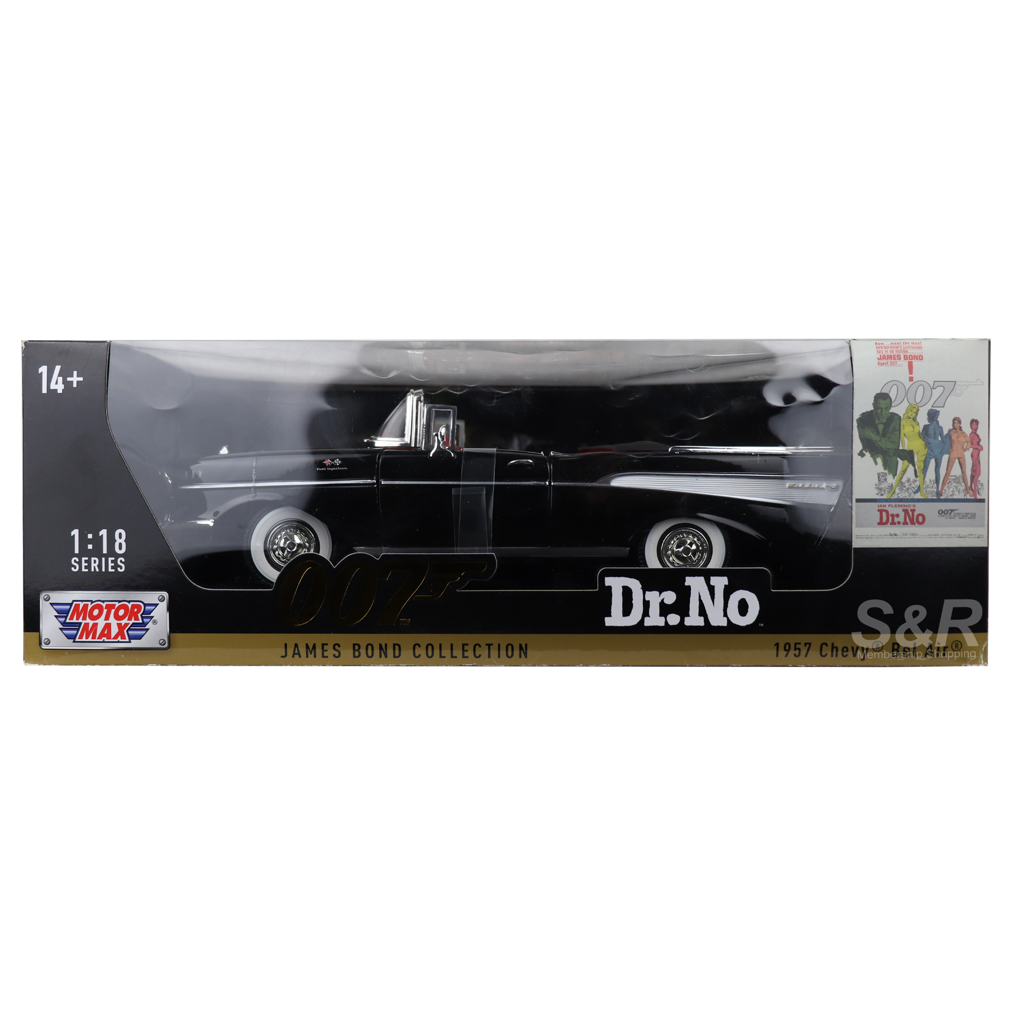 Motor Max James Bond 1:18 Series 1957 Chevy Bel Air